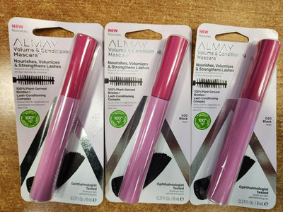 3 Pack: Almay Volume & Conditioning Mascara, Black   (GG4059)