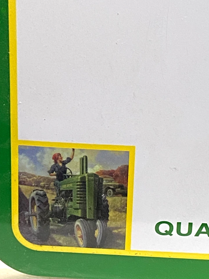Vintage John Deere Dry Erase Memo Board Message Magnetic  - Image 4 of 4