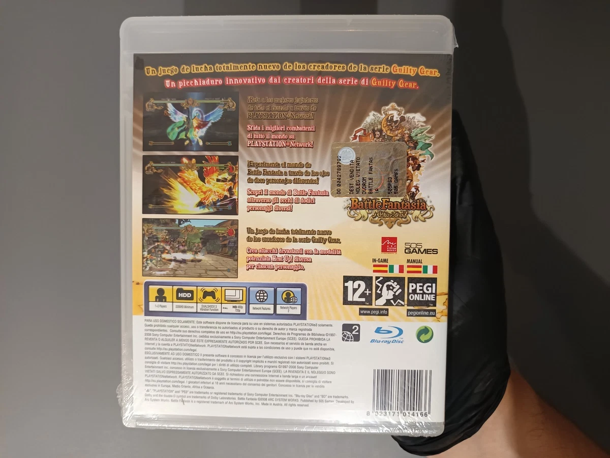 ¡NUEVO! Battle Fantasia | PlayStation3 PS3 Sony | PAL España ES | Completo