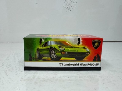 Hot Wheels 1971 Lamborghini Miura P400 SV RLC Red Line Club 1:64