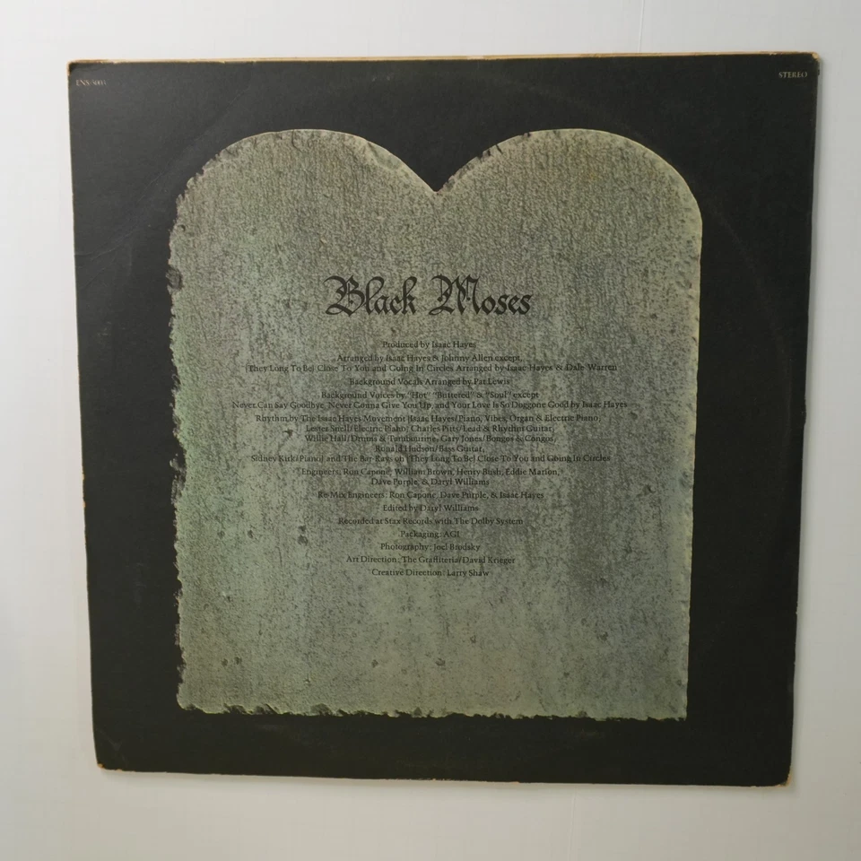 Isaac Hayes – Black Moses LP Vinyl Album STAX ENS-5003 Soul Funk 1971 Foto 2 de 4