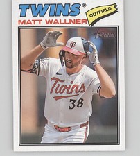 2026 Topps Heritage #319 Matt Wallner