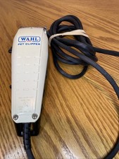 Wahl USA Precision Model PCMC Dog Pet Grooming Clippers White