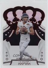 2020 Panini Chronicles Draft Picks Crown Royale Mirror Red Jordan Love #28 sd0