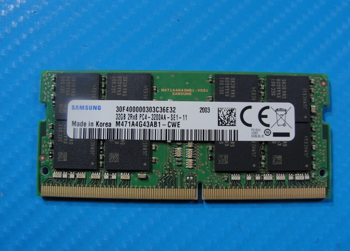 Samsung DDR4 SDRAM 32 GB Total Capacity Memory (RAM) for sale - eBay