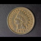 1892 Indian Head Cent EF40
