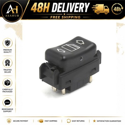 uxcell Power Window Switch Mercedes-Benz W124 W126 W201 Front Left