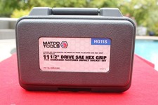 Matco 12 Drive 11 Piece Sae Hex Grip Damaged Fastener Impact Socket Set Hg11s