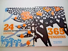 Lot 365 Penguins Book & 24 Penguins Before Christmas Advent Calendar (SCARCE!)