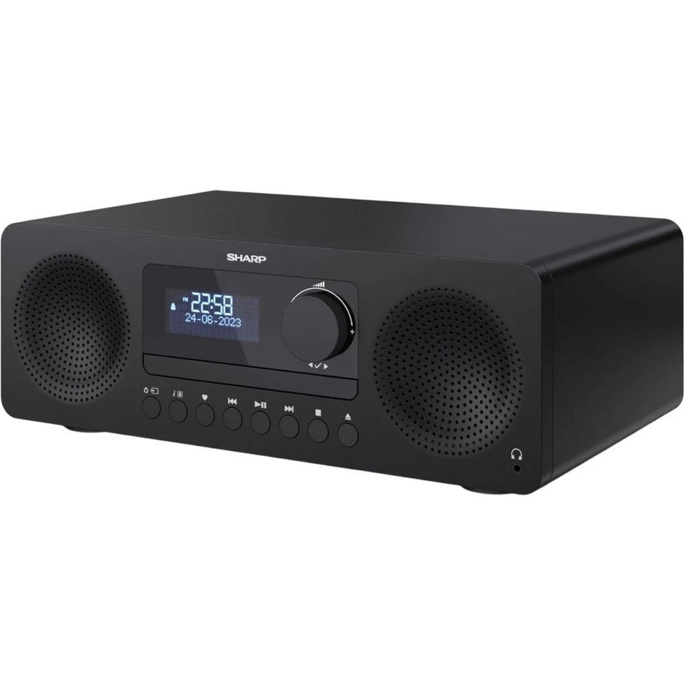 Sharp XL-B720D DAB/DAB+ All-in-One Hi-Fi-System schwarz Hifi-Anlage, CD-Player - Bild 2 von 4
