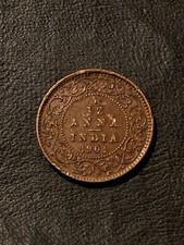 1901 INDIA ~ 1/12 Anna ~ Victoria Empress