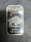 1 oz Silver Buffalo Proof Bar Indian Head Liberty .999 Fine Silver