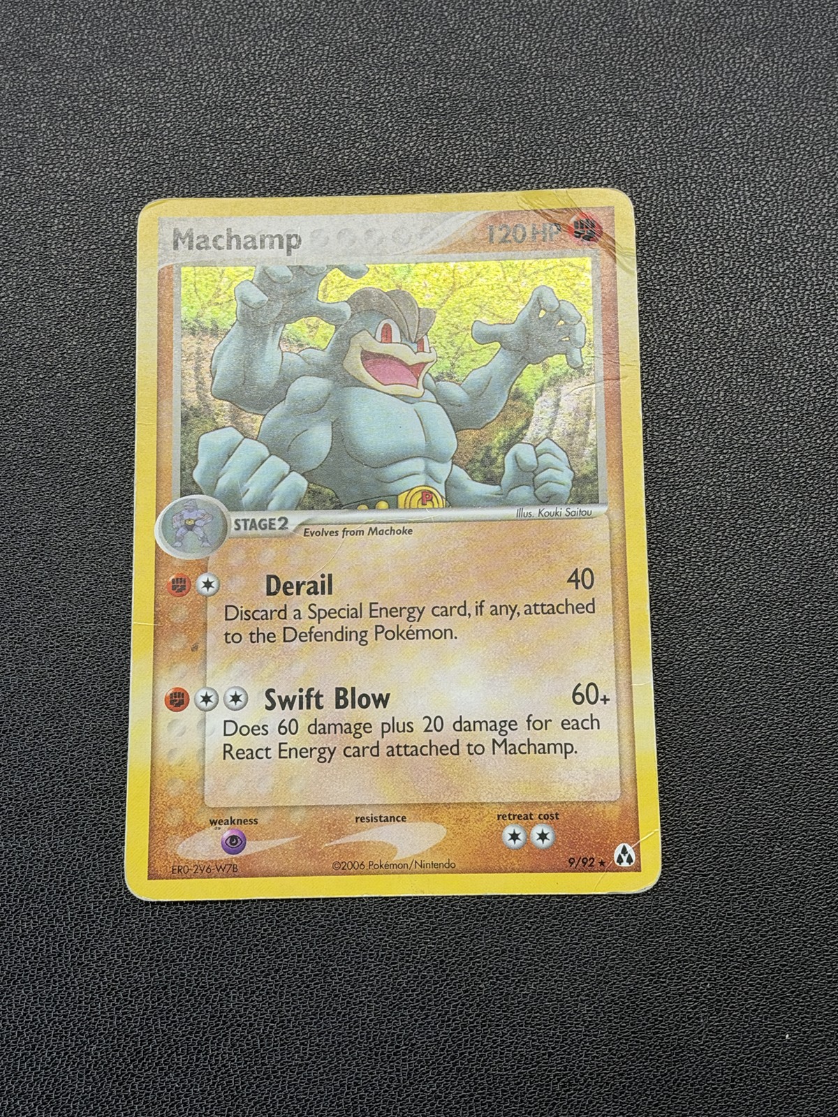 2006 Legend Maker Machamp #9/92 Holo Rare, Holo