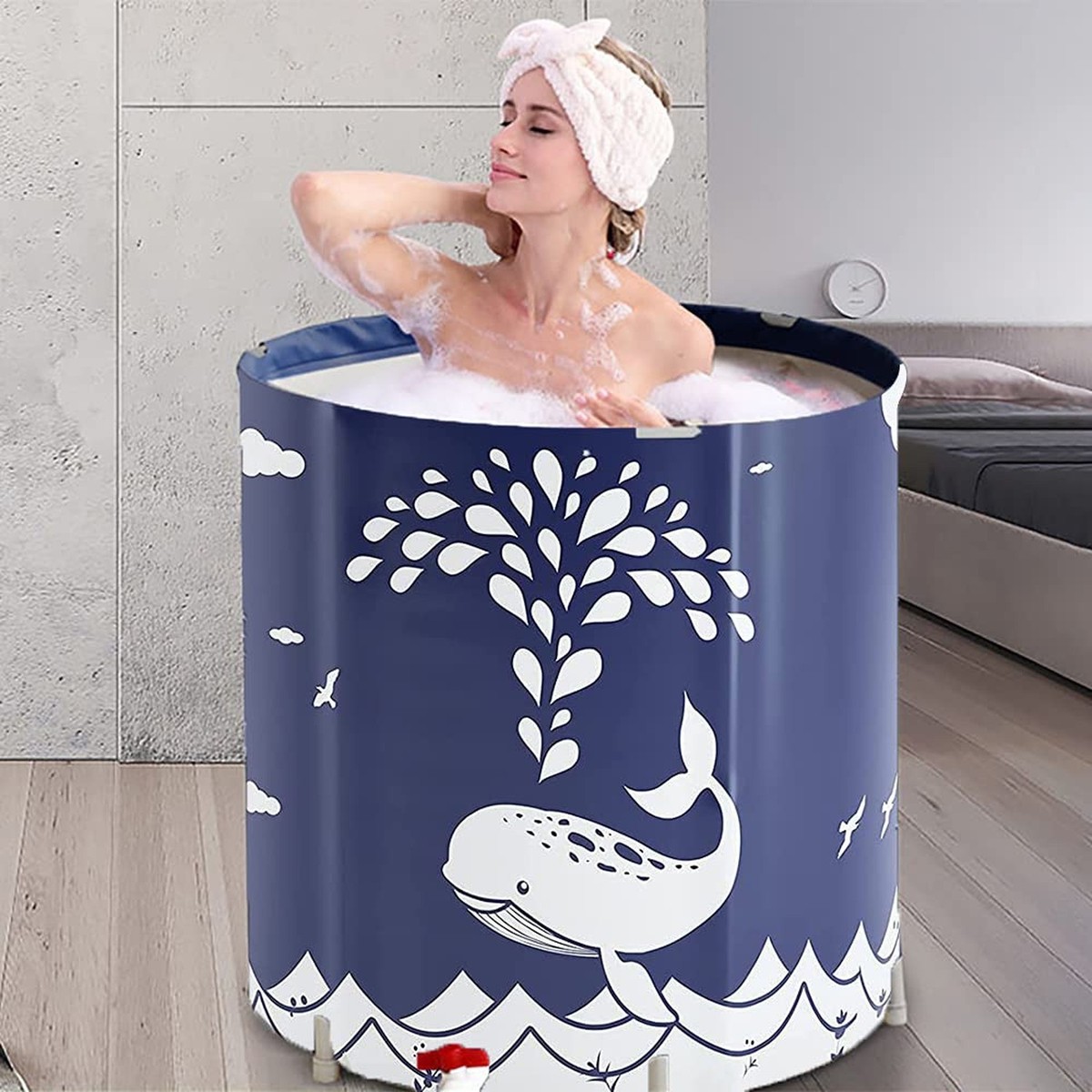 最安値　新品未開封ELLEGARDEN 写真集 BATH TUB PIRATES BDL Portable Bathtub, Foldable Adult Japanese Soaking Bath Tub