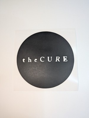 The Cure Logo Aufkleber Ø8 cm - verschiedene Farben