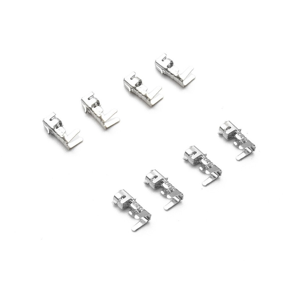 250 Pcs 2 Pin 3 Pin 4 Pin 2.54mm PCB Header Connector Crimp Terminal ...