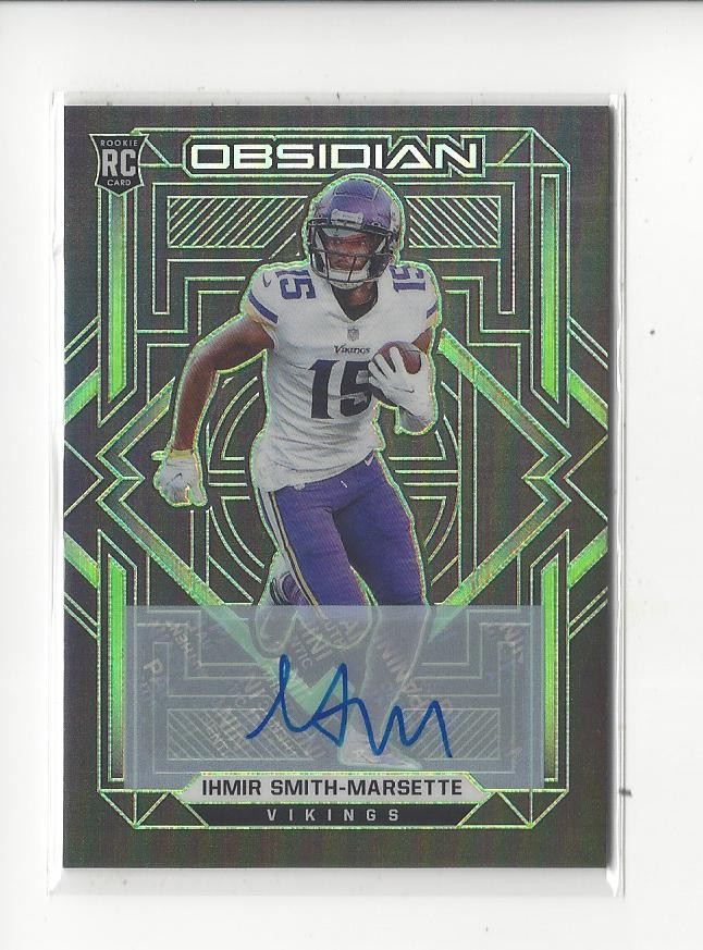 Ihmir Smith-Marsette Panini Obsidian #141 Autograph