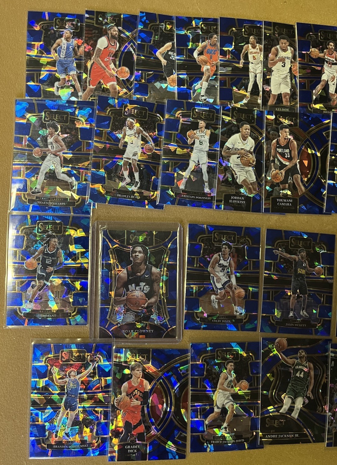 Lot Of 485 NBA Basketball Cards - All Numbered, Autos, Parallels, Inserts Or RCs view 15