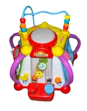 WolVol Musical Activity Cube Toddler Baby Play Center Learning Skills _C3 **