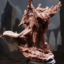 DM Stash Miniature Human Male Monster Hunter Fighter DnD Fantasy Pathfinder 32mm