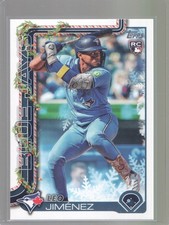 2025 Topps Holiday - Leo Jimenez RC Rookie #H57 - Blue Jays