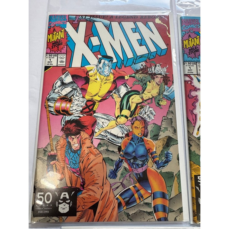 X-men Comic Book Lot of 5 1991 1, 1, 1, 1, 1 Special Edition Marvel Comics