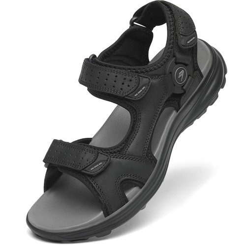 Men's Sport Sandals Outdoor Hiking Sandal Open Toe Walking Sandals for Summer...