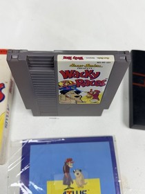 Wacky Races Nintendo NES! CIB! Complete In Box! RARE! Great Shape
