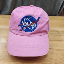 NASA Space Flight Pink Snapback Hat Small / 54cm Youth