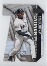 2021 Topps Platinum Players Die-Cuts Frank Thomas #PDC-10 HOF 1md