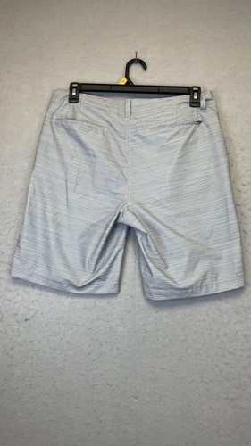 Roundtree & Yorke Shorts Mens 34 Gray Performance Stretch Golf Flat Front Tech - 第 10/11 張圖片
