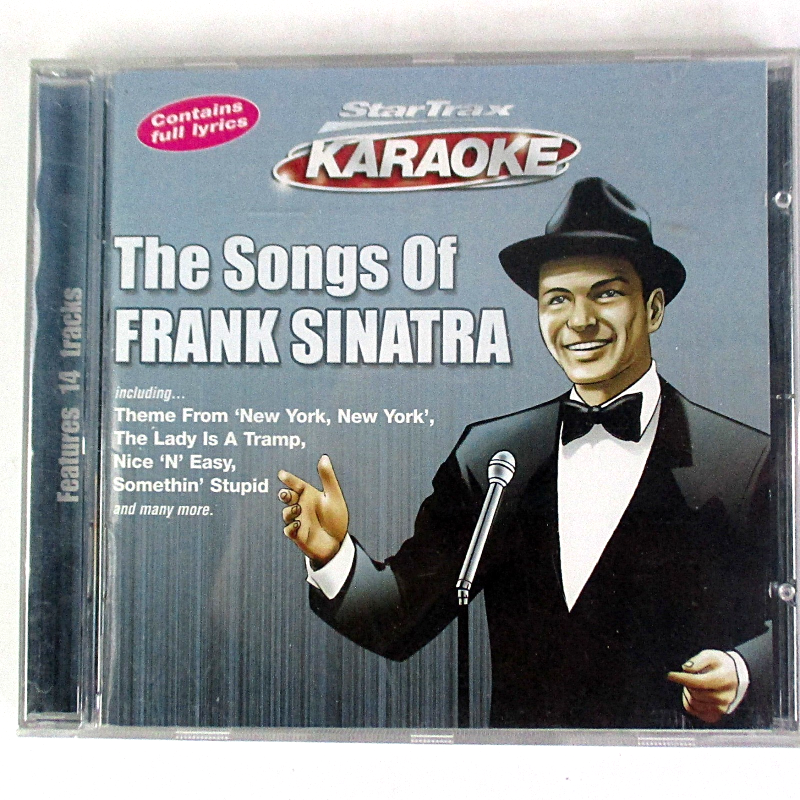 Karaoke - The Songs of Frank Sinatra (CD Album, 2002 Demon) 14 Tracks + Lyrics