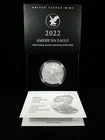 2022 W U S Mint Uncirculated Silver Eagle Original Government Packaging 22EG