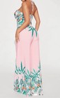 Sexy Tropical Print Pink Jumpsuit NWT orig $79.99- Sz Med — photo 5