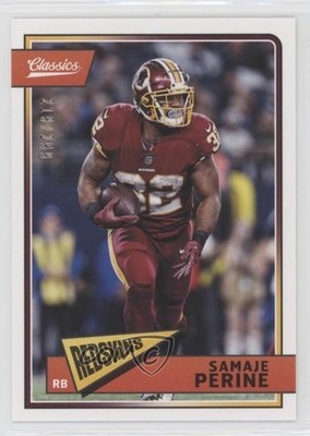 2018 Panini Classics Red Back 219/299 Samaje Perine #100 l8x