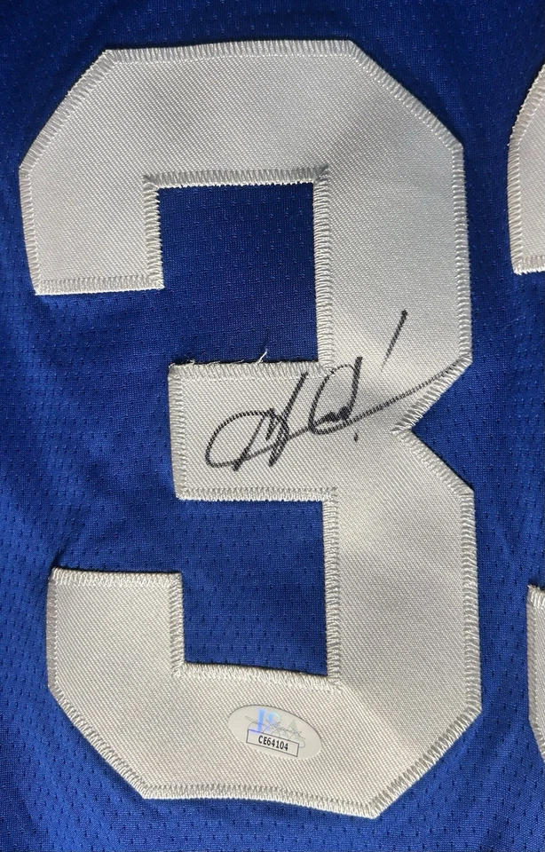 Футболка с автографом чемпиона Grant Hill Duke Blue Devils 91-92 сертификат подлинности JSA HOF - Изображение 4 из 4
