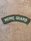 Home Guard WW2 British Army Shoulder Title Cloth Badge