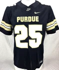 NEW Purdue Boilermakers Black #25 Nike Team Dri-Fit Football Jersey Men's XL