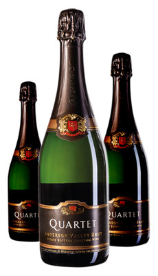 3 x Quartet Brut Roederer Estate
