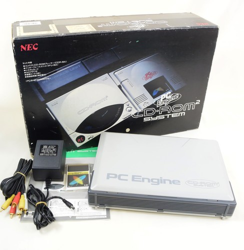 PC Engine CD ROM System Console Interface Unit IFU-30A Boxed Tested 0Z052010F