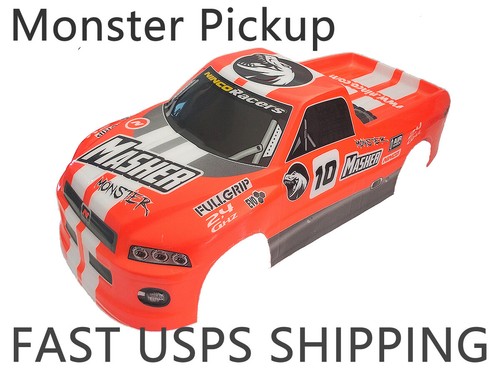 1/10 RC lackiert Precut On Road Drift Touring Monster Pickup Car Karosserie 190mm - Bild 1 von 5