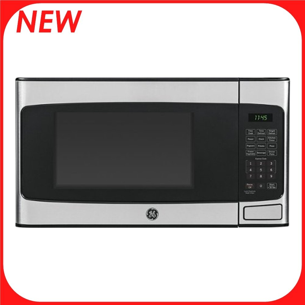 GE 1.1cu.ft. Countertop Microwave Oven Stainless Steel (JES1145SHSS