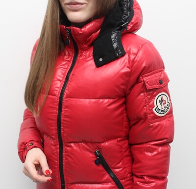 Women's MONCLER Badia Quilted Down Puffer Jacket Coat Full Women's MONCLER Badia Quilted Down Puffer Jacket Coat Full