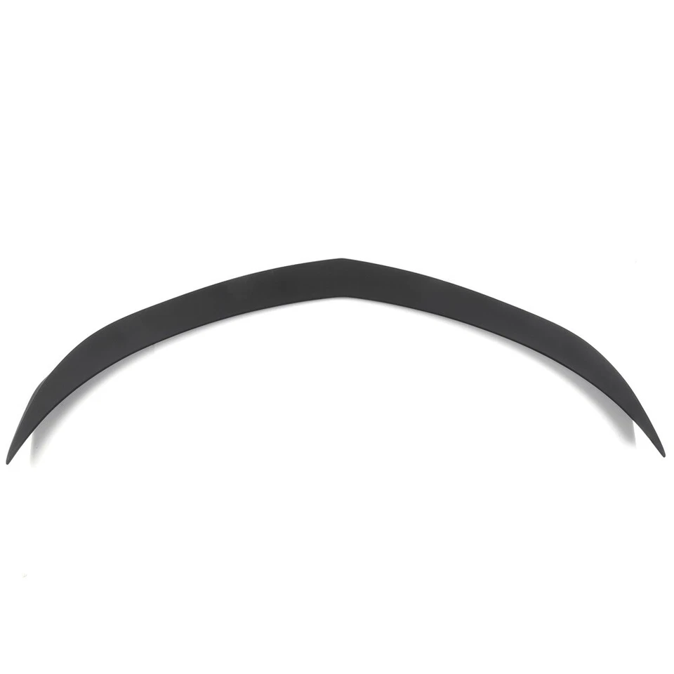 Black ABS Rear Black Trunk Spoiler Wing V Style For 2013-19 Cadillac ATS Sedan Foto 2 de 4