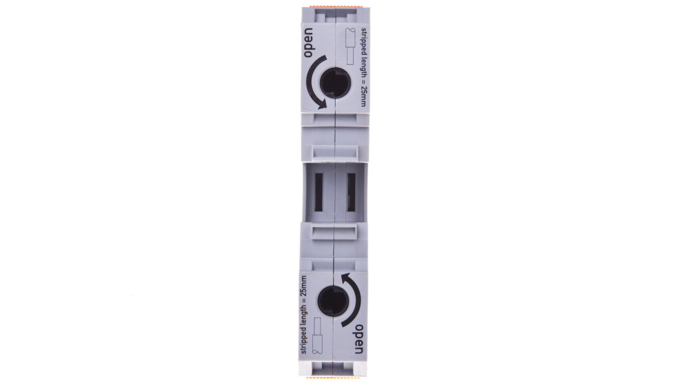 2-wire terminal block 35mm2 gray 285-135 /T2UK