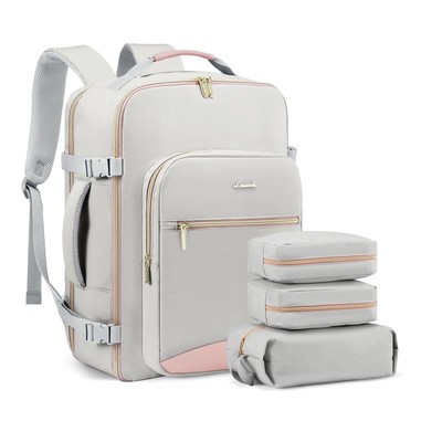 LOVEVOOK Carry on Travel Backpack 40L Waterproof Large 17inch Laptop Luggage ...