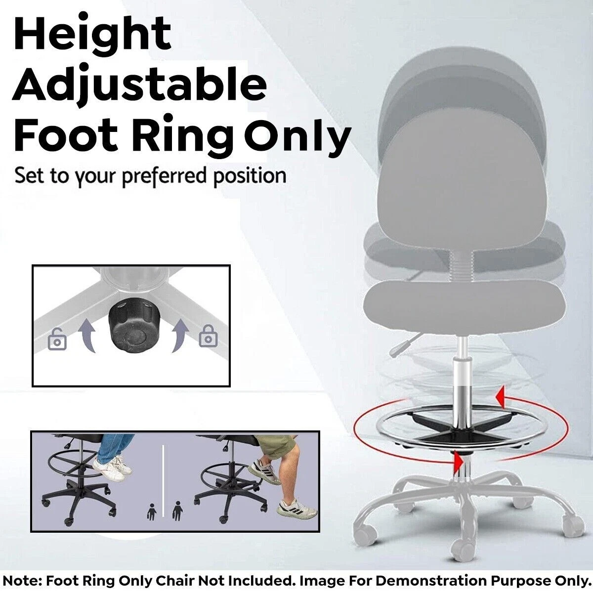 Adjustable drafting deals chair