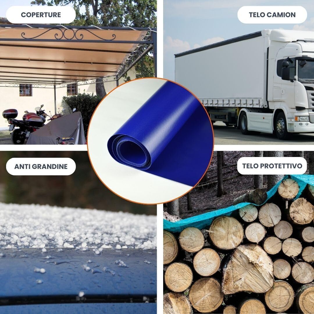 Teloni Camion Zaino Con Telo Camion Telo Pvc Occhiellato ANKO