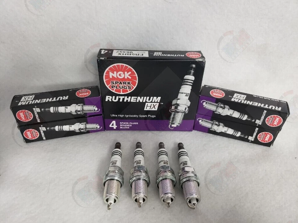 Juego de 4 bujías NGK RUTHENIUM HX FR5AHX 95839 Foto 4 de 4