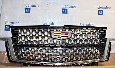 2021 - 2022 Cadillac Escalade Upper Grille - 84830318 OEM GM 